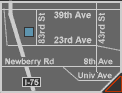 Map of Santa Fe Gallery Area
